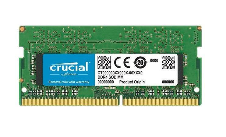 MEMORIA SO-DDR4 8 GB PC2400 (1X8) (CT8G4SFS82
