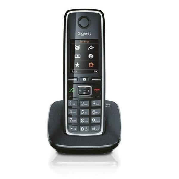 TELEFONO CORDLESS GIGASET C530 NERO (S30852H2