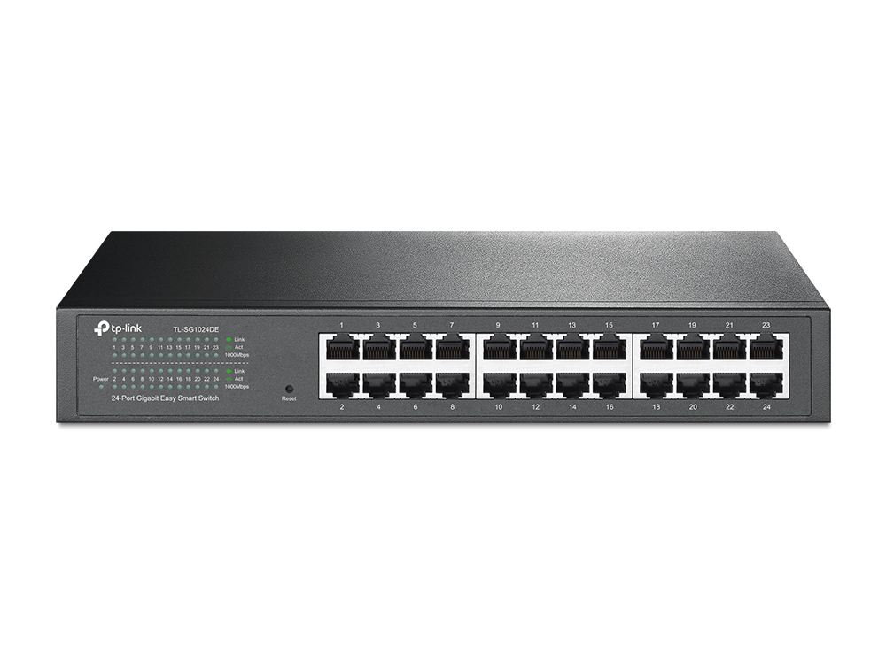 SWITCH RETE 24 PORTE 10/100/1000 TL-SG1024DE