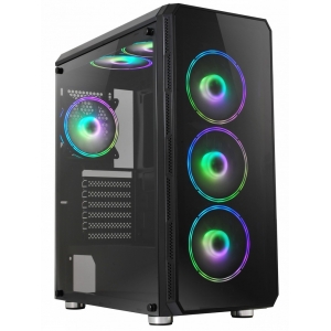 CASE TC-GAME 13 RGB ATX GAMING NERO