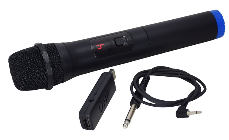 RADIOMICROFONO A BATTERIA VHF (SET 175)