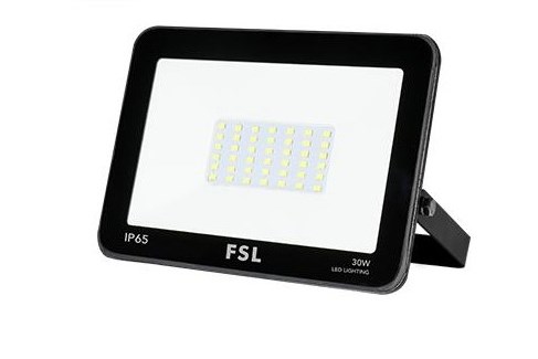 PROIETTORE PER ESTERNI NERO 30W - IP65 120_ 4000K (FLFE30W4K)
