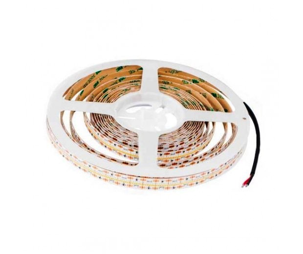 STRISCIA LED VT-2110 150LM/W 24V STRIP 5MT 21W/M BIANCO FREDDO 6400K IP20 (2604)