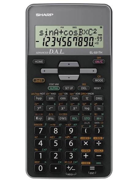 CALCOLATRICE SCIENTIFICA 273 FUNZIONI (SH-EL531THBGY) GRIGIO