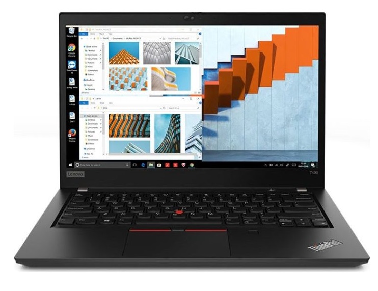 Lenovo NOTEBOOK THINKPAD T490 14" INTEL CORE I5-8365U 16GB 256GB NVME SSD WINDOWS COA - RICONDIZIONATO - GAR. 6 MESI - GRADO A/A- 0000000059019