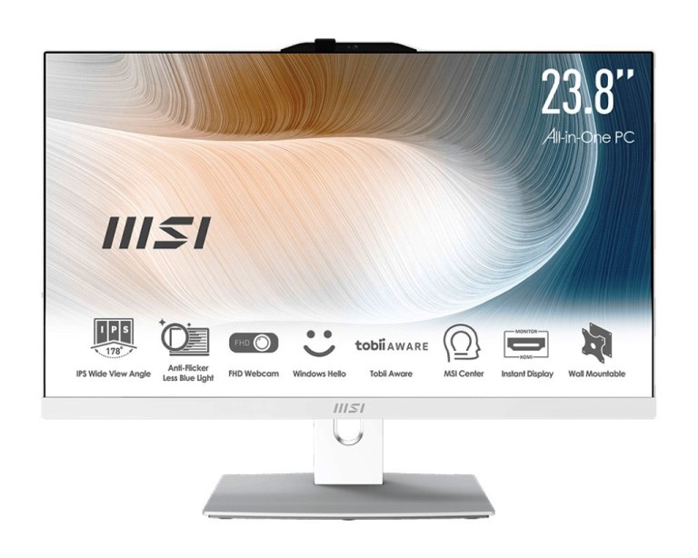 Msi PC LCD 23.8" AIO PRO AM242 TP 12M-641IT I5-1235U TOUCH WINDOWS 11 PRO BIANCO 471137711...