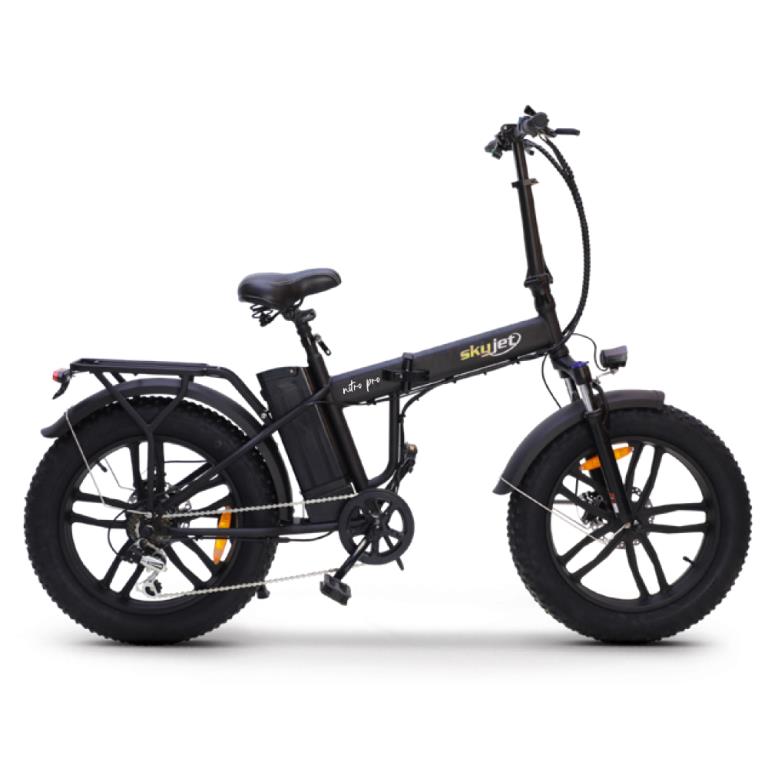 Skyjet BICI ELETTRICA CON PEDALATA ASSISTITA FAT BIKE SKYJET 20" NITRO PRO - 250W 0000000060769