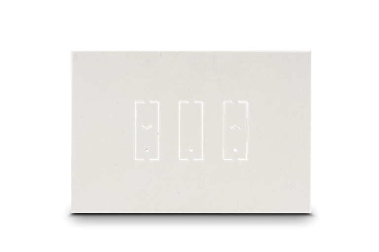 INTERRUTTORE INTELLIGENTE SMART PER TENDE E TAPPARELLE I3S PLUS BIANCO MINERALE - IN GRES PORCELLANATO (LSW2I3ST)