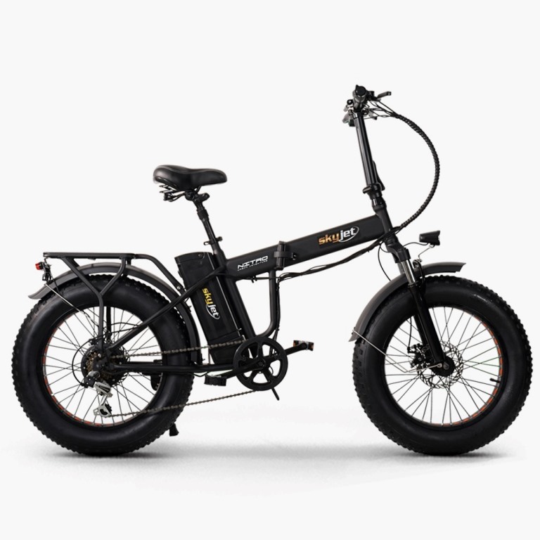BICI ELETTRICA CON PEDALATA ASSISTITA FAT BIKE SKYJET 20