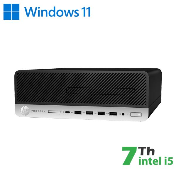 HP-Rinovo PC HP 600-800 G3 SFF INTEL CORE I5-7 GEN. 16GB 480GB SSD WINDOWS 11 PRO - RICOND...