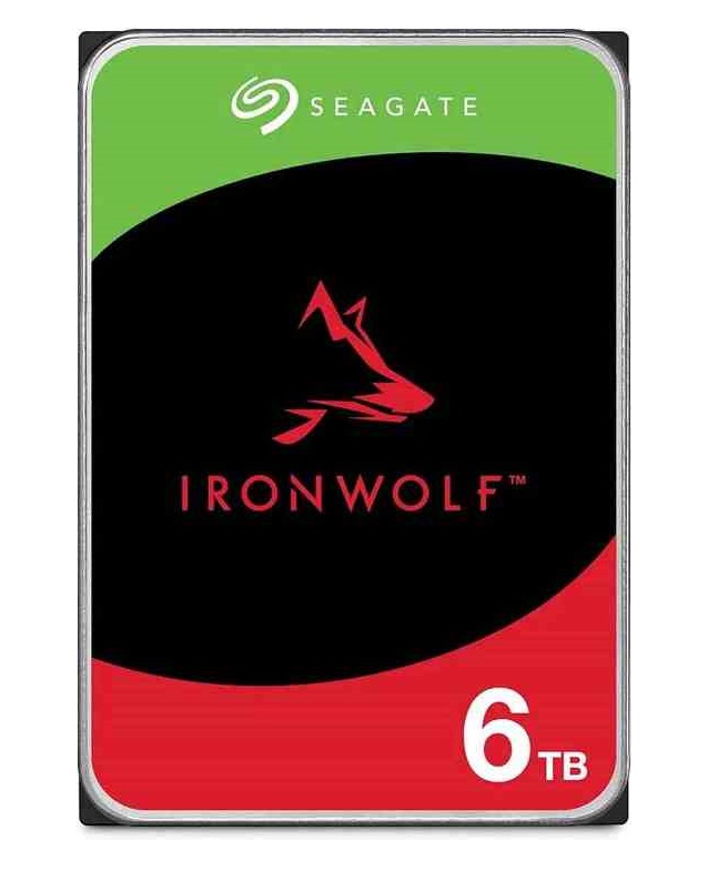 Seagate HARD DISK 6 TB IRONWOLF SATA 3 3.5" NAS (ST6000VN006) 8719706027670