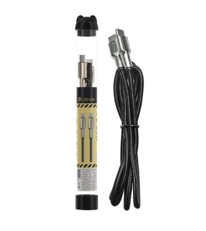 CAVO BUBBLE FISH TIPO-C - TIPO-C 60W PD IN LEGA DI ZINCO (DEBFZACC666)