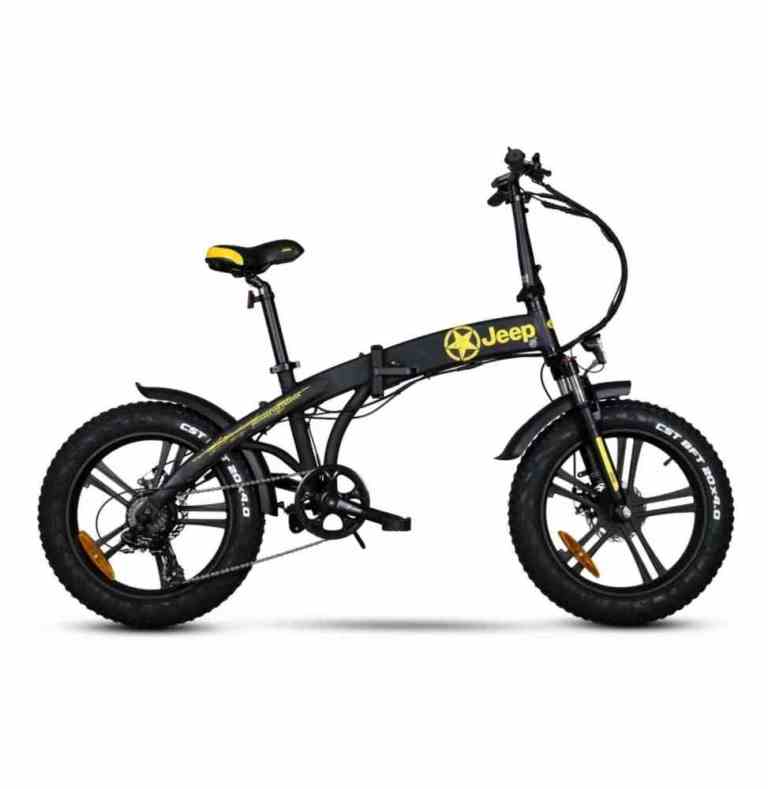 Jeep BICI ELETTRICA CON PEDALATA ASSISTITA E-BIKES FAT FR 7020 - 250W - 20" - NERO 8055404...