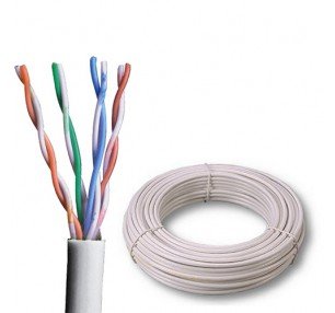 MATASSA CAVO DI RETE 305 MT CAT.6E F/UTP GRIGIO (CM-C6FCC24P305G)