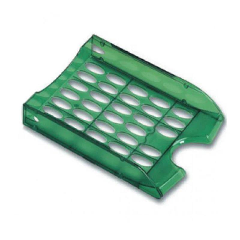 VASCHETTA PORTA CORRISPONDENZA TRASPARENTE VERDE (E040TV)