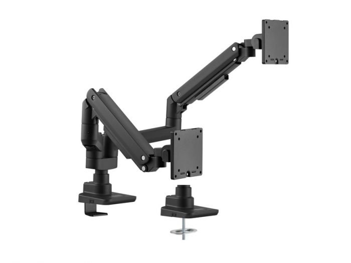SUPPORTO DA TAVOLO HEAVY A DOPPIO MONITOR DA 17