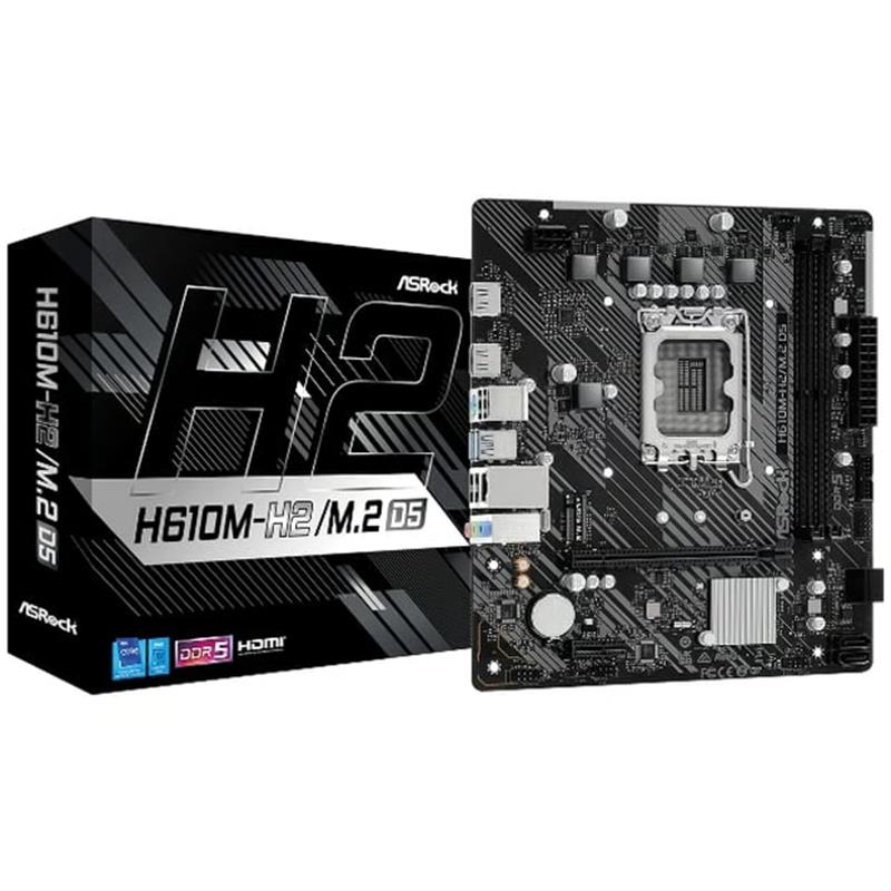 SCHEDA MADRE H610M-H2/M.2 D5 DDR5 1700 (90-MXBML0-A0UAYZ)