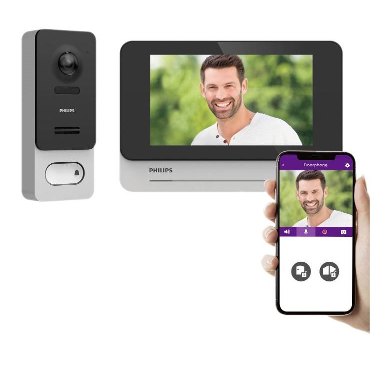 VIDEOCITOFONO WELCOMEEYE WIRELESS BLUETOOTH WLAN - TOUCHSCREEN SENZA FILI DA 7