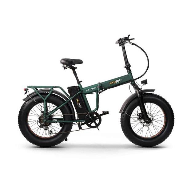 BICI ELETTRICA CON PEDALATA ASSISTITA FAT BIKE SKYJET 20