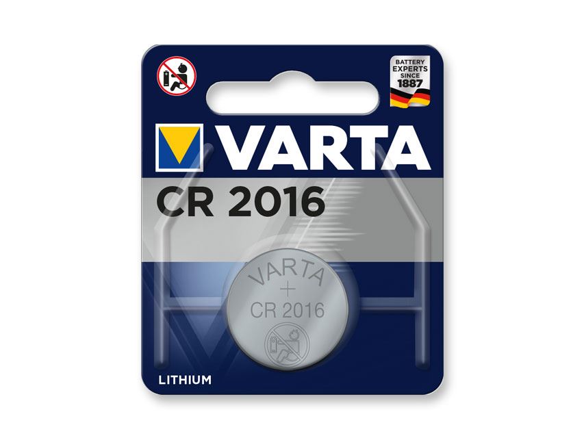 BATTERIA BOTTONE CR2016 3V LITIO - 1PZ