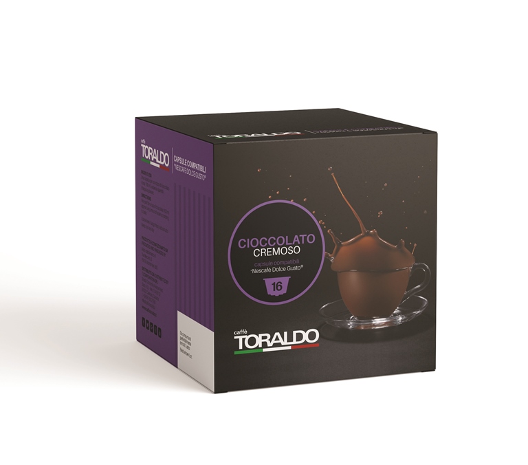 CAPSULE CIOCCOLATO 20GR. COMPATIBILE DOLCE GUSTO 16 PZ (303026)