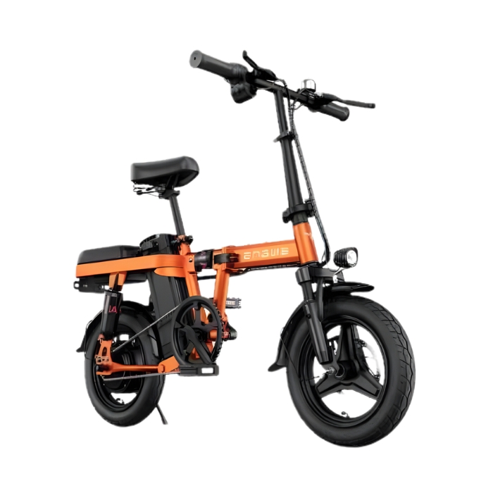 BICI ELETTRICA CON PEDALATA ASSISTITA T14 250W ORANGE ARANCIONE