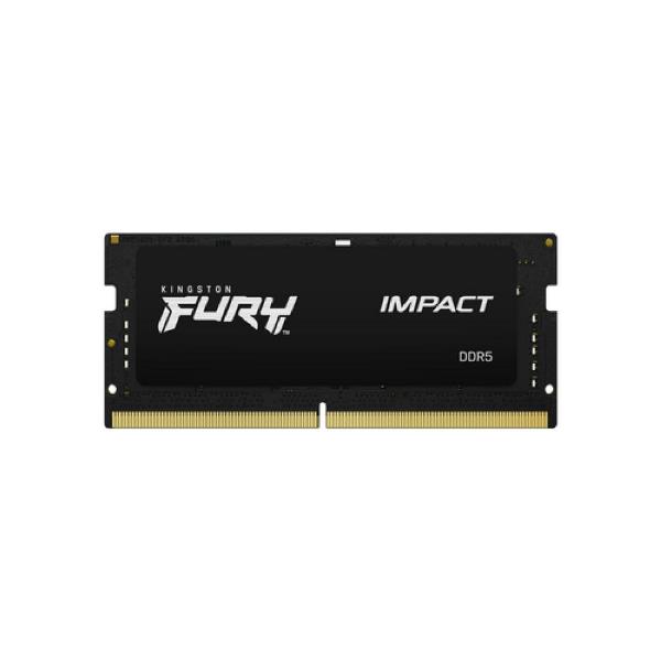 MEMORIA SO-DDR5 8 GB PC4800 FURY IMPACT BLACK (1X8) (KF548S38IB-8)