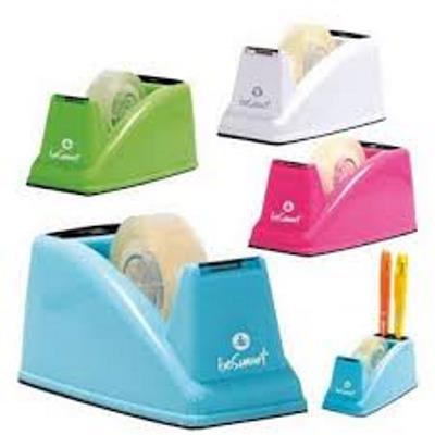 DISPENSER DA BANCO PER NASTRI ADESIVI - COLORI ASSORTITI BRILLANTI - 1PZ (01300008)
