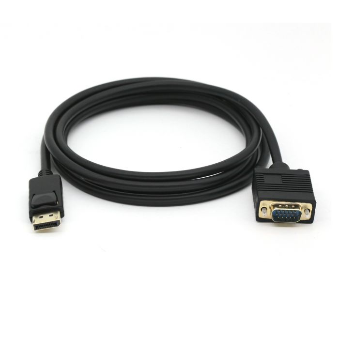 ADATTATORE CAVO DISPLAYPORT MASCHIO A VGA (HD15) MASCHIO 2.0M (119338)