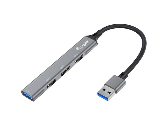 HUB 4 PORTE USB 3.2 GEN 1/2.0 (128960) ULTRA SOTTILE