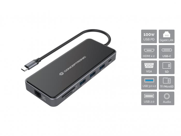 DOCKING STATION DONN15G 12-IN-1