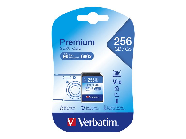 SECURE DIGITAL 256 GB PREMIUM SDXC (44026) CLASS 10