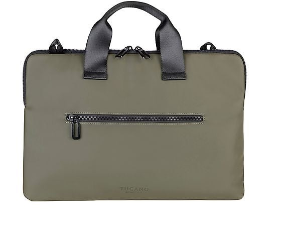 BORSA PER NOTEBOOK 15.6" GOMMO SLIM VERDE MILITARE