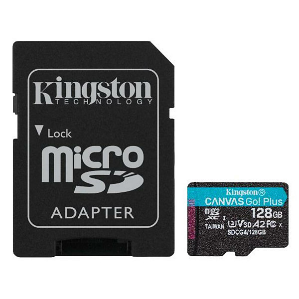 TRANS FLASH 128 GB CANVAS GO PLUS (SDCG4/128GB) CLASS 10