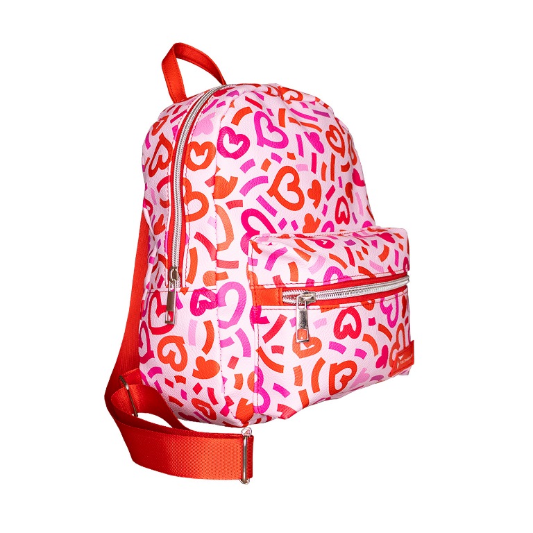 BORSA ZAINO LOVE KIDS ROSSO CON TRACKER (NON INCLUSO) TM-JL8108-001